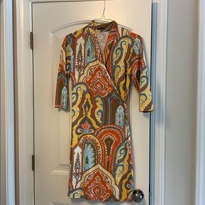 J. McLaughlin Wrap dress EUC